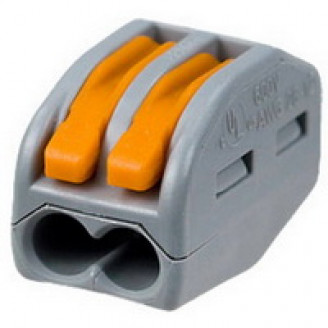 Клемма 2x0.08-2.5мм (1уп=50шт) (WAGO) WAGO 222-412