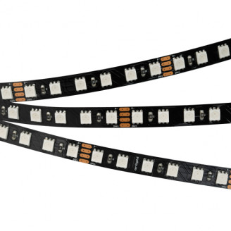 Светодиодная лента RT 2-5000 24V RGB 3X (5060, 84/420 LED, BLACK) Arlight 021759