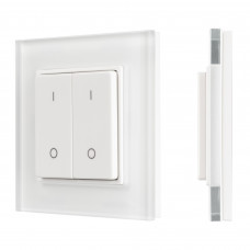 Панель SMART-P47-DIM-G-SUF (3V, 2 зоны, Knob, 2.4G) (ARL, Пластик) Arlight 032984