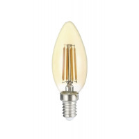 Светодиодная лампа PLED OMNI C35 8w E14 4000K Gold 230/50