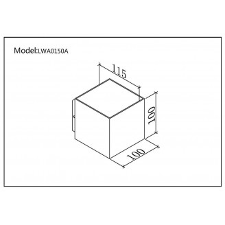 Светильник настенный JY WELLS белый DesignLed 002808