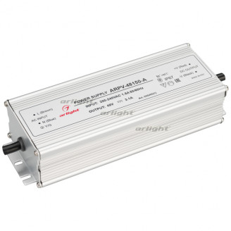 Блок питания ARPV-48150-A (48V, 3.1A, 150W) (ARL, IP67 Металл, 3 года) Arlight 025205(1)