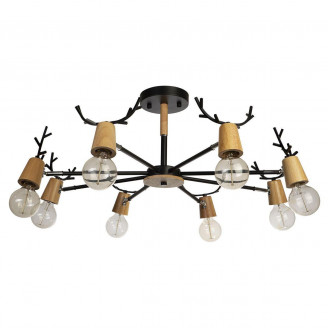 Потолочная люстра Loft IT Sven 10024/8 Black Loft IT 10024/8 Black