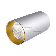 Светильник накладной SP-POLO-R85-1-15W Day White 40deg (Silver, Gold Ring) Arlight 022970