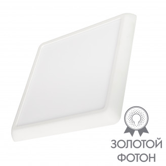 Светильник CL-FIOKK-S300x300-25W Day4000-MIX (WH, 120 deg, 230V) (arlight, IP44 Пластик, 3 года) Arlight 034472