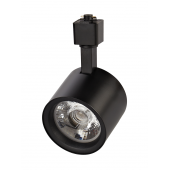 Светодиодный трековый светильник PTR  0510 10w 3000K 24° BL (чёрный) IP40