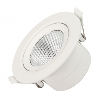 Светильник LTD-POLAR-TURN-R105-10W Warm3000 (WH, 36 deg, 230V) (Arlight, IP20 Пластик, 3 года) Arlight 032867