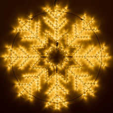 Фигура ARD-SNOWFLAKE-M8-950x950-540LED Warm (230V, 33W) (Ardecoled, IP65) Arlight 034255