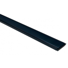 Накладной алюминиевый профиль, Черный анодированный 2000х15,2х6мм  Комфортный свет СП261Б2