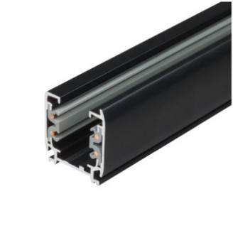 Шинопровод 3-фазный, 1м, черный Armator 