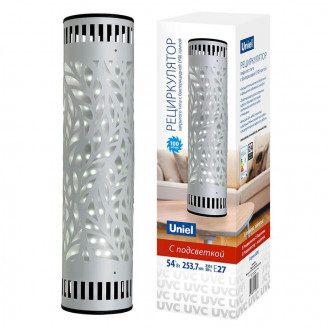 Ультрафиолетовый бактерицидный рециркулятор Uniel UDG-V100A UVCB/4000K D02 Grey UL-00007823 UNIEL UDG-V100A UVCB/4000K D02 Grey