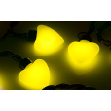 Гирлянда ARL-HEART-5000-20LED Yellow (220V, 5W) Arlight 019838