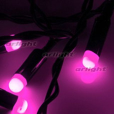 Гирлянда ARL-BULLET-5000-50LED Pink (220V, 5W) Arlight 019846