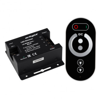 Диммер LN-RF6B-Sens Black (12-24V, 3x8A) Arlight 023377