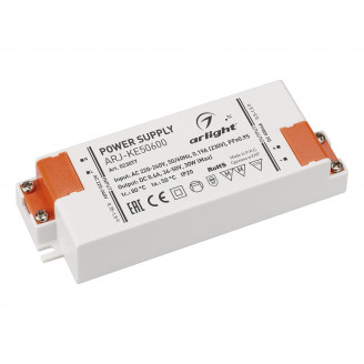 Блок питания ARJ-KE50600 (30W, 600mA, PFC) Arlight 023077