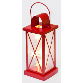 Светильник светодиодный ФОНАРЬ 220В/24В 10LED теплый белый H-30см 3м-прозр. шнур Leflash XML-020-A03