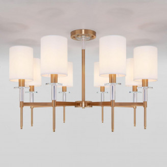 Подвесная люстра Eurosvet Brielle 60132/8 латунь Eurosvet 60132/8 латунь