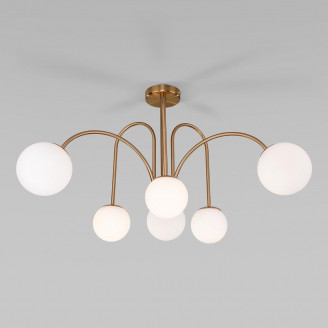 Потолочная люстра Eurosvet Alix 30177/6 латунь Eurosvet 30177/6 латунь