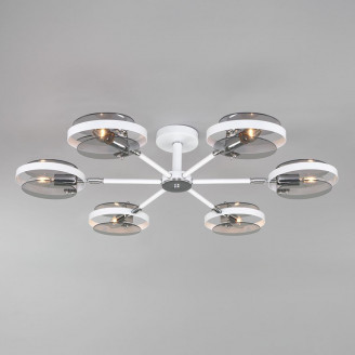 Потолочная люстра Eurosvet Gallo 70121/6 белый Eurosvet 70121/6 белый