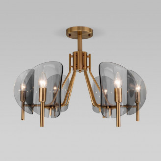 Потолочная люстра Eurosvet Rocco 60135/6 латунь Eurosvet 60135/6 латунь