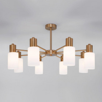 Потолочная люстра Eurosvet Vegga 70160/8 латунь Eurosvet 70160/8 латунь