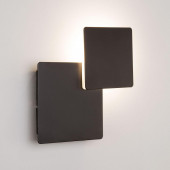 Настенный светодиодный светильник Elektrostandard Screw 40136/1 черный 