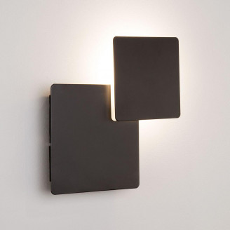 Настенный светодиодный светильник Elektrostandard Screw 40136/1 черный  Elektrostandard a055775