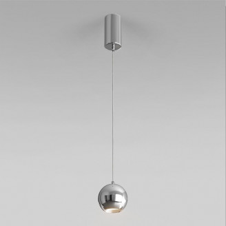 Подвесной светодиодный светильник Elektrostandard Giro 50215/1 Led хром  Elektrostandard a055675