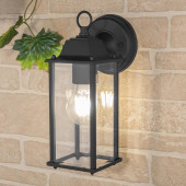 Уличный настенный cветильник Elektrostandard 1008D Brick черный 