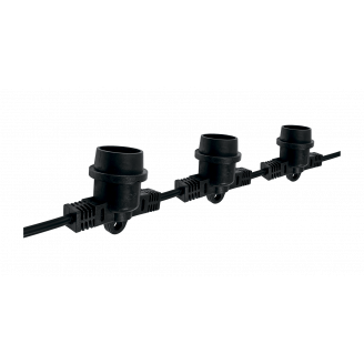 Гирлянда PBL-S60/L18+1.5 Black E27 IP65 Jazzway 5040588