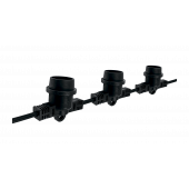 Гирлянда PBL-S80/L48+1.5 Black E27 IP65