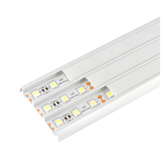 Алюминиевый профиль 9х59.6х2000мм с матовым экраном и аксессуарами LR46-М Led-Crystal LR46