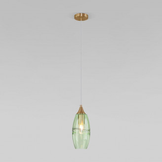 Подвесной светильник Eurosvet Lotus 50222/1 зеленый Eurosvet 50222/1 зеленый