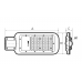 Светильник светодиодный консольный PSL 07  80w 5000K  IP65 Jazzway 5041073