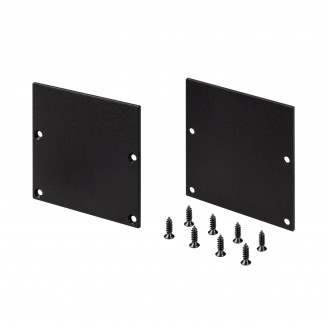 Заглушка SL-LINE-5050-LW BLACK глухая (Arlight, Металл) Arlight 038714