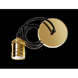 RETRO патрон с проводом PLC 02 E27 230V/1M GOLDEN Jazzway 5039018