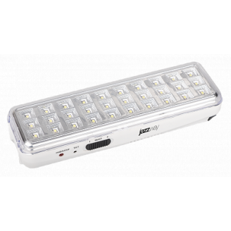 Фонарь  Accu9-L30-wh (бел), Li-Ion Jazzway 5024533