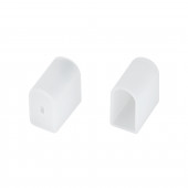 Заглушка AURORA-1206-CAP-SET-WH, Пластик