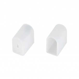 Заглушка AURORA-1206-CAP-SET-WH, Пластик Arlight 039359