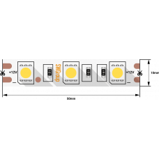 Светодиодная лента 14.4Вт 12В IP20 3M цвет теплый белый SWG560 SWG 007266