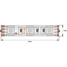 Светодиодная лента 12В 14.4Вт IP68 3М цвет RGB SWG560 SWG 009268
