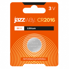 Батарейка LITHIUM CR2016-1B Jazzway 2852830