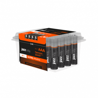 Батарейки, ULTRA ALKALINE (Щелочные) LR03UP-24B Jazzway 5026834