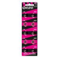 Батарейки AG 5 ФАZА LR 754 BL-10 Батарейки AG 5 ФАZА LR 754 BL-10