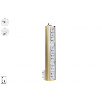 Прожектор Взрывозащищенный GOLD, консоль K-1, 79 Вт, 27° ЗАВОД-ЛЕНСВЕТ LSS-ST-K-018-1EX/2EX-PR-79-13035-4000-27-67