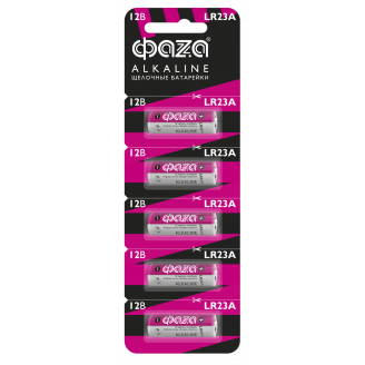 Батарейки LR 23A ФАZА Alkaline BL-5 ФАZA 5003248