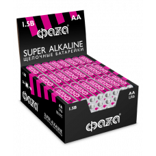 Батарейки LR 6 ФАZА Super Alkaline S-4 (DISPLAY) ФАZA 2854643