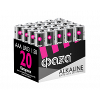 Батарейки LR03 ФАZА Alkaline Pack-20