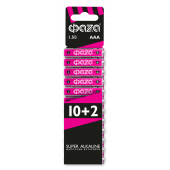Батарейки LR03 ФАZА Super Alkaline SBL-(10+2)