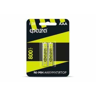 Аккумуляторы  ФАZА AAA  800мАч Ni-MH BL-2 ФАZA 5002883